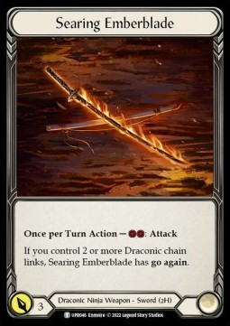 Searing Emberblade (Regular) - Uprising