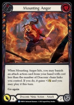 Mounting Anger (Red) (Regular) - Uprising