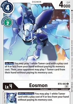 Eosmon (BT6-083) - Tamer Party Event Promos