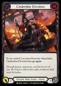 Cinderskin Devotion (Blue) (Regular) - Uprising
