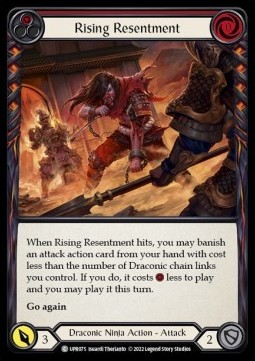 Rising Resentment (Red) (Regular) - Uprising