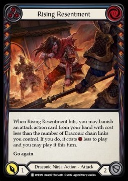 Rising Resentment (Blue) (Regular) - Uprising