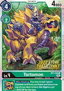 Tortomon (BT7-045) (V.1) - Championship 2022 Promos