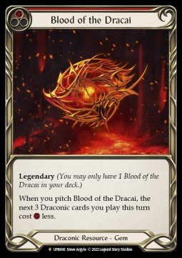 Blood of the Dracai (Rainbow Foil) - Uprising