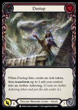 Dustup (Red) (Rainbow Foil) - Uprising