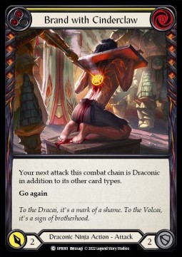 Brand with Cinderclaw (Yellow) (Regular) - Uprising