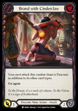 Brand with Cinderclaw (Blue) (Regular) - Uprising