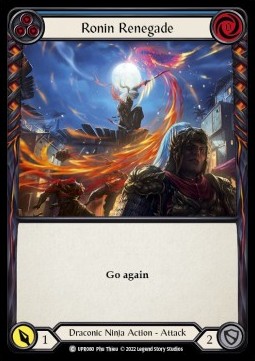 Ronin Renegade (Blue) (Regular) - Uprising