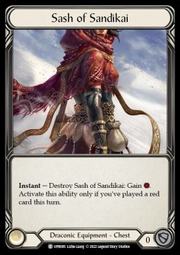 Sash of Sandikai (Cold Foil) - Uprising