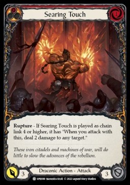 Searing Touch (Regular) - Uprising