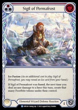 Sigil of Permafrost (Red) (Regular) - Uprising
