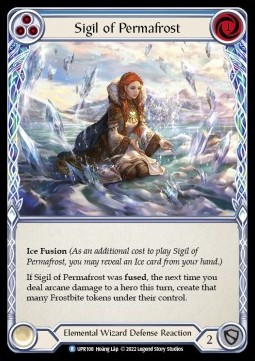 Sigil of Permafrost (Blue) (Regular) - Uprising