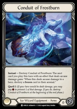 Conduit of Frostburn (Cold Foil) - Uprising