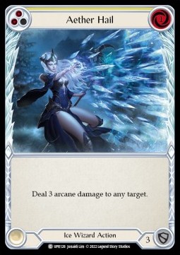 Aether Hail (Yellow) (Rainbow Foil) - Uprising