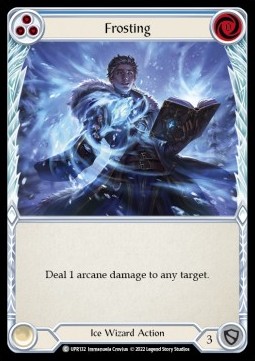Frosting (Blue) (Rainbow Foil) - Uprising