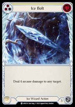 Ice Bolt (Yellow) (Rainbow Foil) - Uprising