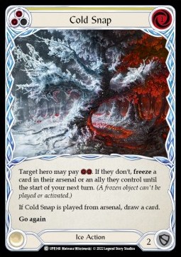 Cold Snap (Yellow) (Rainbow Foil) - Uprising