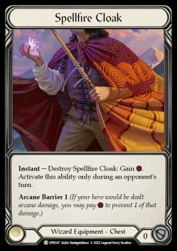 Spellfire Cloak (Regular) - Uprising