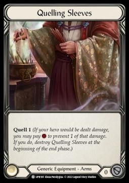 Quelling Sleeves (Cold Foil) - Uprising