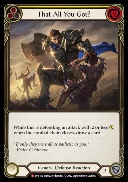 That All You Got? (Regular) - Uprising