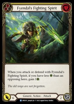 Fyendal's Fighting Spirit (Yellow) (Regular) - Uprising