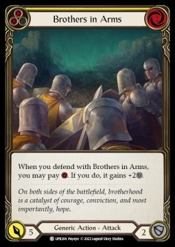 Brothers in Arms (Yellow) (Regular) - Uprising
