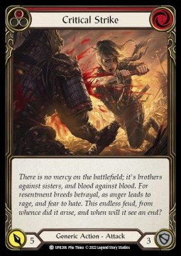 Critical Strike (Red) (Regular) - Uprising