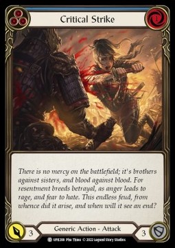 Critical Strike (Blue) (Regular) - Uprising
