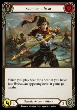 Scar for a Scar (Red) (Regular) - Uprising