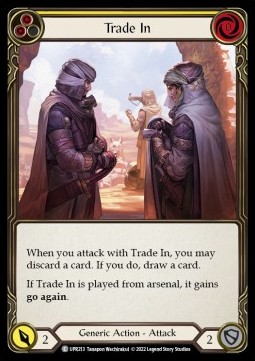Trade In (Yellow) (Rainbow Foil) - Uprising