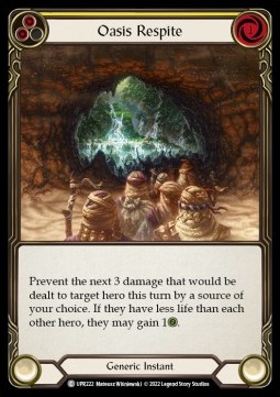 Oasis Respite (Yellow) (Regular) - Uprising