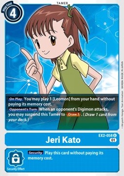 Jeri Kato (EX2-058) (V.1) - Digital Hazard