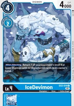 IceDevimon (EX2-014) - Digital Hazard