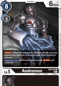 Andromon (EX2-034) - Digital Hazard