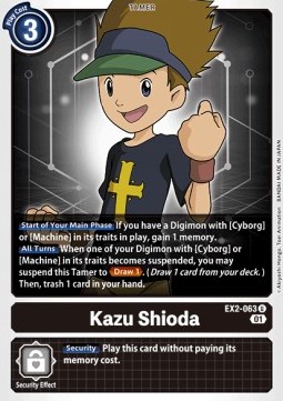 Kazu Shioda (EX2-063) - Digital Hazard