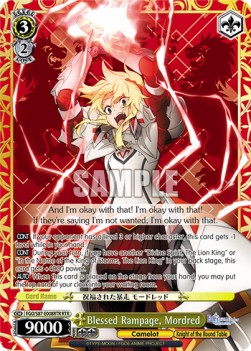 Blessed Rampage, Mordred (V.2 - Feature Rare) - Fate/Grand Order THE MOVIE Divine Realm of the Round Table: Camelot