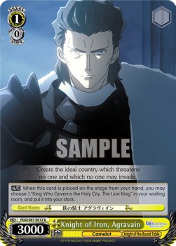 Knight of Iron, Agravain - Fate/Grand Order THE MOVIE Divine Realm of the Round Table: Camelot