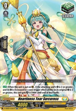 Heartiness Tear Sorceress [D Format] (V.1 - Double Rare) - Festival Collection 2022