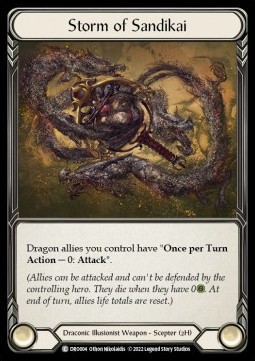 Storm of Sandikai (Regular) - Uprising - Dromai Blitz Deck