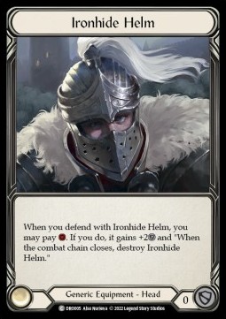 Ironhide Helm (Regular) - Uprising - Dromai Blitz Deck
