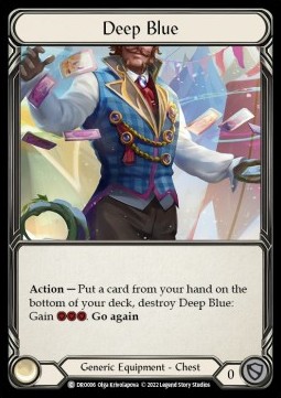 Deep Blue (Regular) - Uprising - Dromai Blitz Deck