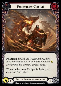 Embermaw Cenipai (Red) (Regular) - Uprising - Dromai Blitz Deck