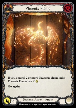Phoenix Flame (Regular) - Uprising - Fai Blitz Deck
