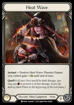 Heat Wave (Regular) - Uprising - Fai Blitz Deck