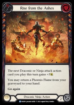 Rise from the Ashes (Red) (Regular) - Uprising - Fai Blitz Deck