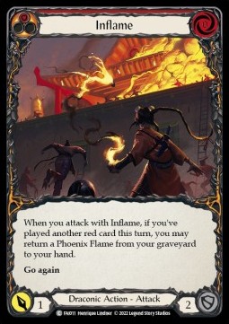 Inflame (Regular) - Uprising - Fai Blitz Deck