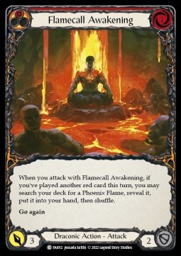 Flamecall Awakening (Regular) - Uprising - Fai Blitz Deck