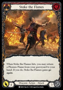 Stoke the Flames (Regular) - Uprising - Fai Blitz Deck