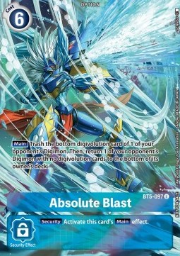 Absolute Blast (BT5-097) - Unnumbered Promos