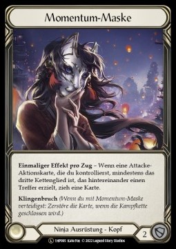 Mask of Momentum (Regular) - History Pack 1 - Black Label